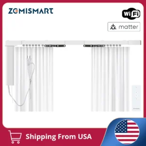 Smart Motorized Curtain Track Kit