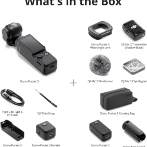 DJI Osmo Pocket 3 Vlogging Camera - Thumbnail Image 9