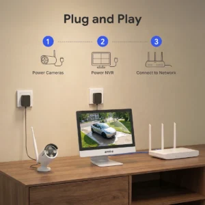 Wireless Security Camera System - Thumbnail Image 5
