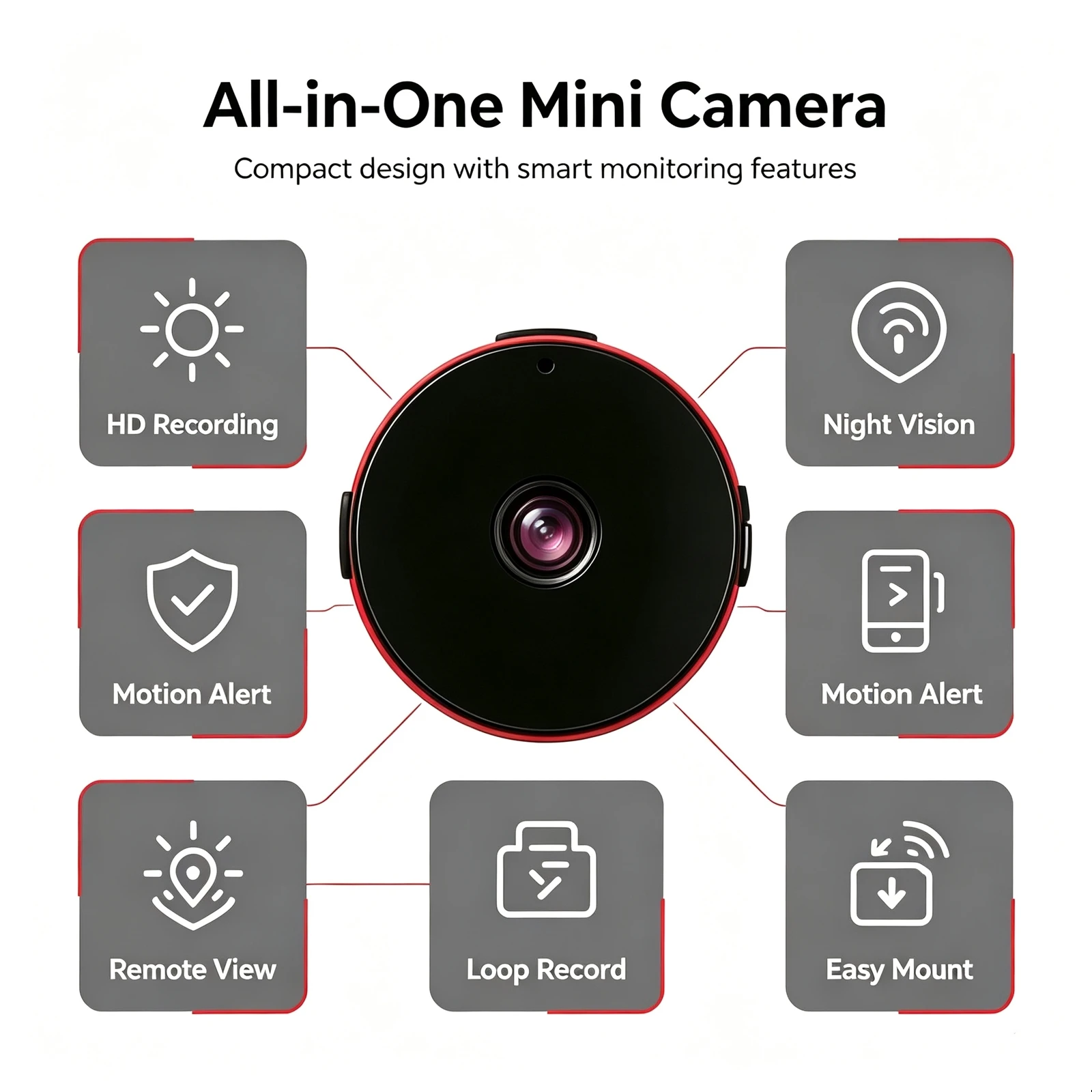 HD Mini Wireless Home Surveillance Camera - Image 5