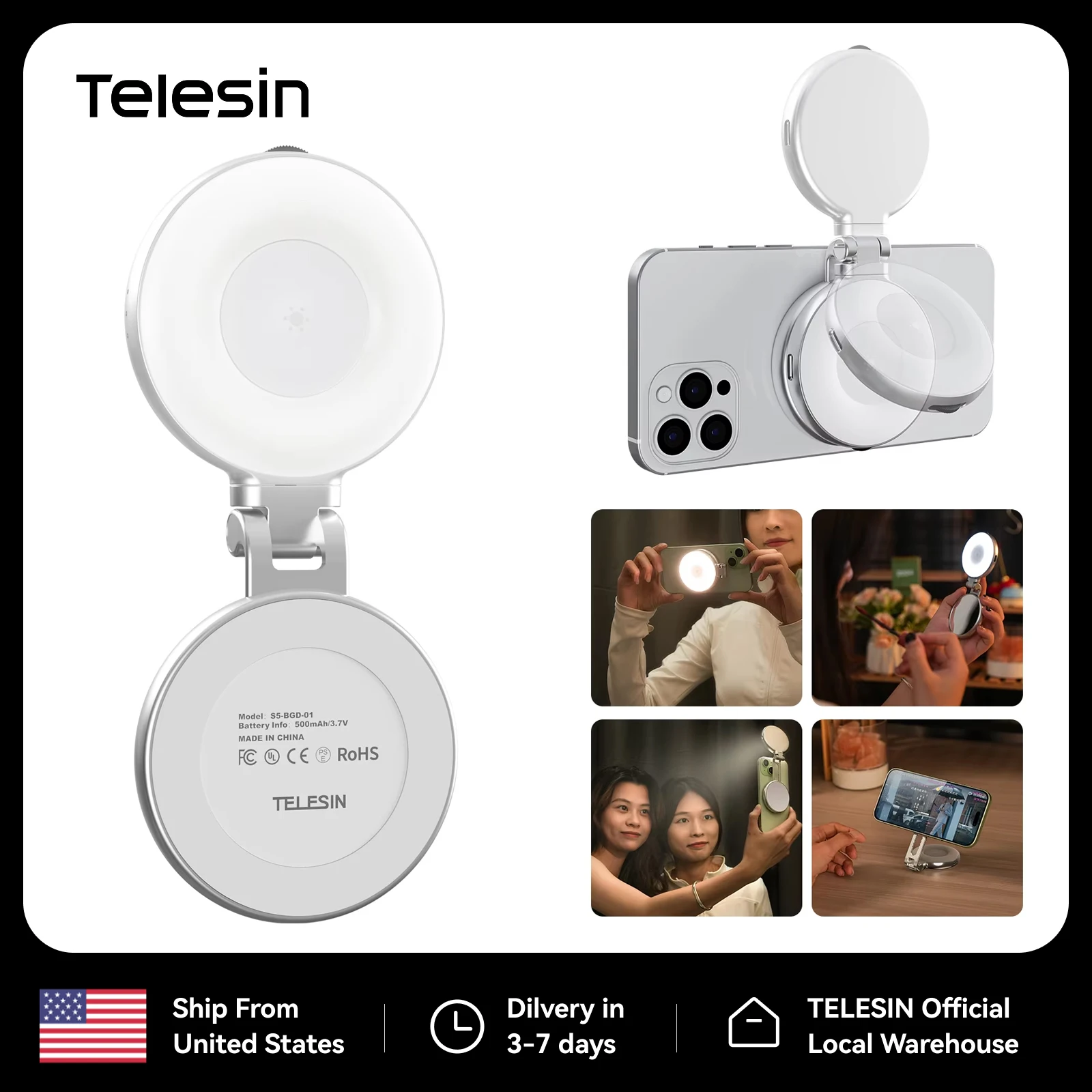 LED Selfie Ring Fill Light - Image 1