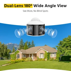 Dual Lens Wide View POE Camera - Thumbnail Image 2