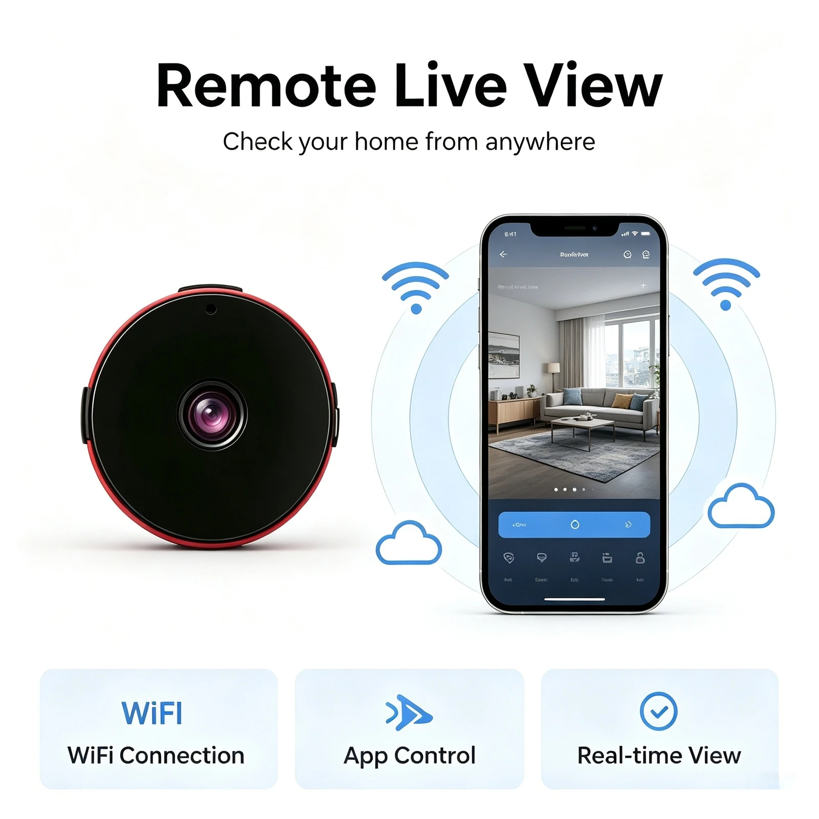 HD Mini Wireless Home Surveillance Camera - Image 2