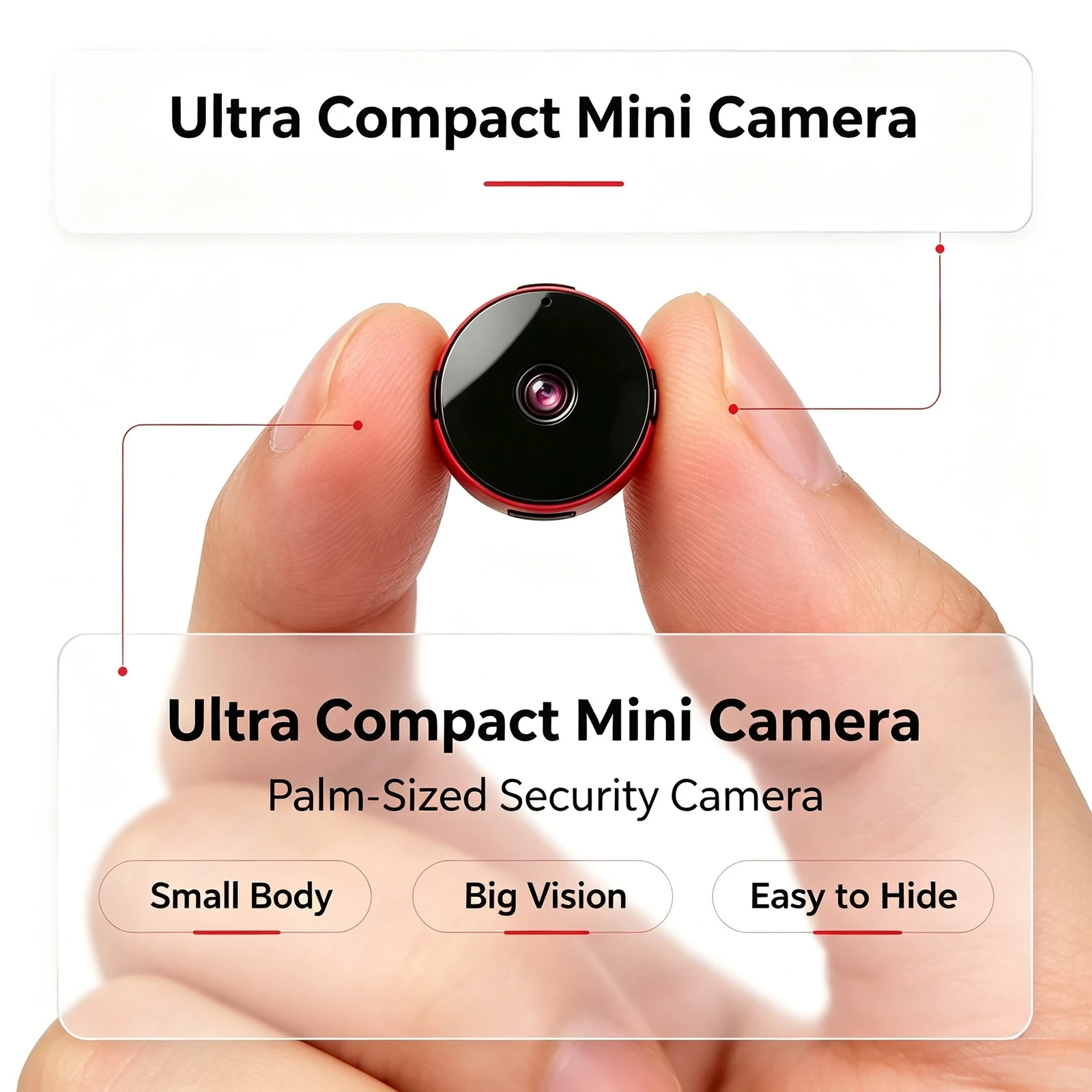 HD Mini Wireless Home Surveillance Camera - Image 1