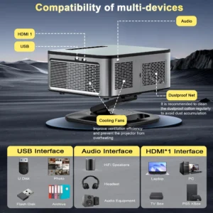 4K Full HD Projector - Thumbnail Image 8