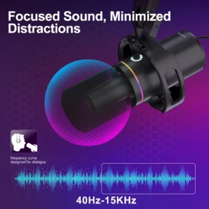XLR/USB Dynamic Microphone Kit - Thumbnail Image 5