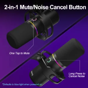 XLR/USB Dynamic Microphone Kit - Thumbnail Image 3