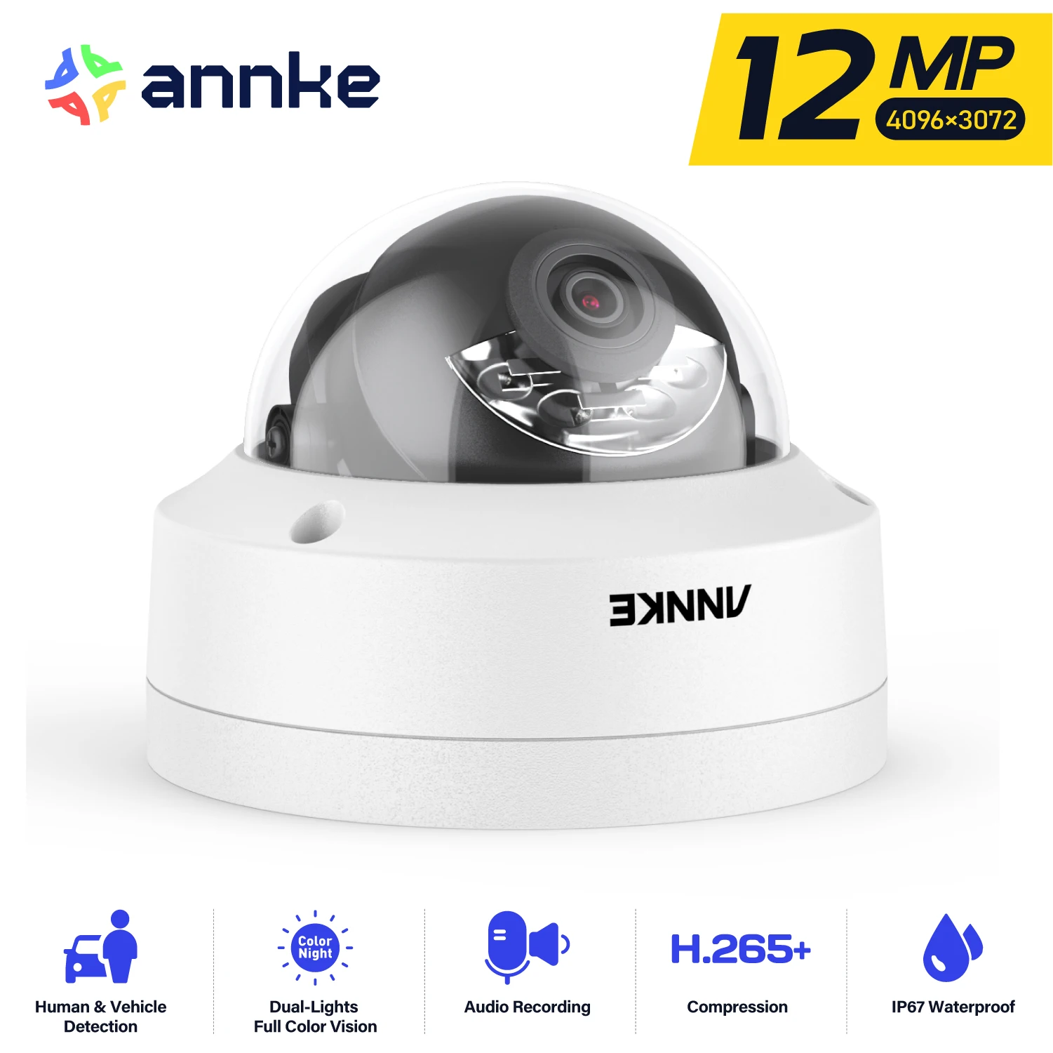 Outdoor Smart Dual Light PoE Security Camera - Image 1