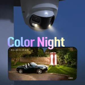 Dual Lens Wide View Outdoor Video Camera - Thumbnail Image 6